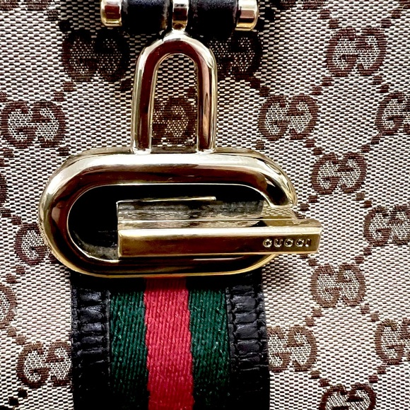 💯 Authentic Gucci Sherry line tote - Picture 4 of 14